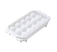 Large Spherical Ice Ball Mold with Sealed Lid, Fast Freezing No Odor Clear Ice Maker, Slow Melting for Whiskey & Drinks