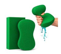 Large Sponges for Cleaning2 PackMulti-Purpose Cleaning Sponge, Perfect as Car Wash Sponge, Household Cleaning Sponges, Tile Grout Sponge, Sponges for Painting, Large Sponge for Washing Cars