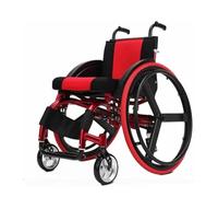 Large Sports Performance Wheelchair Manual Leisure Mobility Chair Adult Size Foldable Aluminium Ultra Lightweight 13 KG Wheelchair Self Propelled Performance Wheelchair 44 cm Seat Width