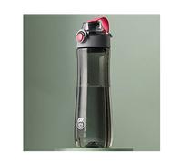 Large Sports Water Bottles with Portable Handle/Push Button,20.6oz Plastic Cups with Filter,BPA Free,Medium,Leak Proof(A,S)