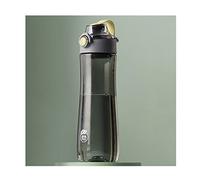 Large Sports Water Bottles with Portable Handle/Push Button,20.6oz Plastic Cups with Filter,BPA Free,Medium,Leak Proof(B,S)