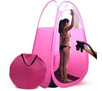 Large Spray Tanning Tent, Luxury Pop Up Tent, Portable Tanning Booth with Carrying Case, Clear Window for Perfect Spray Tanning - Easy to