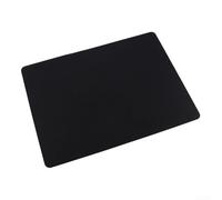 Large Square Silicone Placemat Heat Insulation Non-Slip Pad Kitchen Counter Mat Waterproof Table Mat for Home Office Classroom Outdoor Baby Pet Feeding Craft Mat Easy Clean 40x30CM(Black)