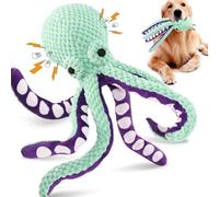 Large Squeaky Dog Toys,Plush Octopus Dog Toys with Soft Fabric - Pet Toys for Small, Medium, and Large Dogs - Puppy Toys to Keep Them Busy