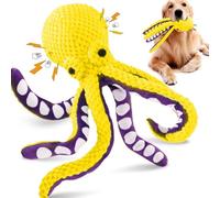 Large Squeaky Dog Toys,Plush Octopus Dog Toys with Soft Fabric - Pet Toys for Small, Medium, and Large Dogs - Puppy Toys to Keep Them Busy