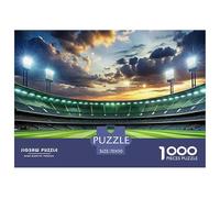 Large Stadium Jigsaw Puzzle 1000 Piece Jigsaw Puzzle Paper Puzzle for Adults Sunset View Puzzle Game for Family Relaxing Gift 70x50cm/1000pcs