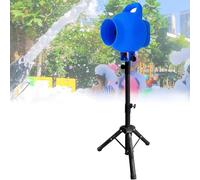 Large Stage Foam Machine,4-In-1 Portable Party Foam Cannon with Height Adjustable Tripod,1000W Stage Jet Foam Maker Machine,5-7M Spray Distance,for Garden Backyard Pool Indoor(Blue)