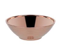 Large Stainless Steel Bowls Serving Bowls Soup Noodles Salad Mixing Bowl Ice Cream Cereal Snacks Bowls -Rose Gold