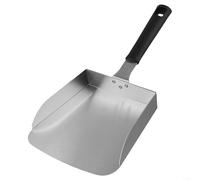 Large Stainless Steel Burger Spatula with Wide Groove and Heat Resistant Handle, for Flipping and Moving Snacks on Griddles and For BBQ Surfaces