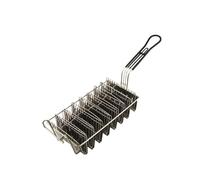 Large Stainless Steel Frying BasketDeep Frying Basket for Home & RestaurantIdeal Tortilla & Burrito Shaping ToolPerfect for Chips & Snacks