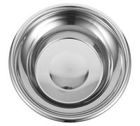 Large Stainless Steel Salad Bowl Deep Soup Pot for Mixing and Washing | Wide-mouthed round Design, Smooth Wear-resistant Surface, Stable Preparation for Cake Batter, Sauces, Dressings and Outdoor
