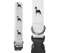 Large 'Standing Basenji Dog' Dog Collar (PR00066682)