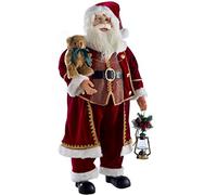 Large Standing Santa Christmas Decoration, 3ft/90cm