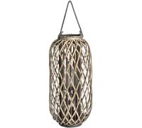 Large Standing Wicker Lantern