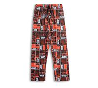 Star Wars Darth Vader Mens Red Lounge Pants | Classic Loungewear with Drawstring | Casual Wear Featuring Iconic Film Character | Comfortable Homewear | Star Wars Merch - Large