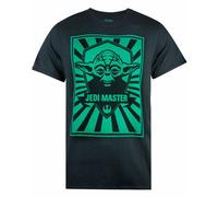 Star Wars Yoda Jedi Master Poster Men's T-Shirt Black
