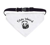 Large 'Stay Weird with Opossum ' Dog/Cat/Pet Bandana (PD00064354)