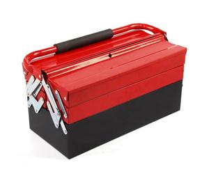 Large Steel Cantilever Tool Box 3 Tier 5 Tray