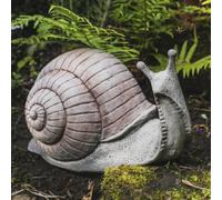 Large Stone Cast Snail Garden Ornament