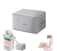 Large Storage Bags for Duvet, Space Saving Storage, Compression Packing Cubes, Expandable Packing Organizers, Heavy Duty Moving Bags, Storage Tote For Space Saving (Grey, Xl)