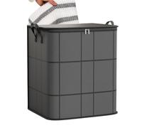 Large Storage Bags - Made of Thickened Non-Woven Fabric, Robust Containers for Clothes and Quilts with Portable Handles, Waterproof, Wear-Resistant, Oversized Cabinet Bags for Bed