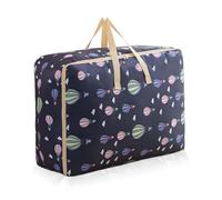 Large Storage Bags With Zips 84L Duvet Storage Bag for Clothes Blankets | Under Bed Storage Bag with Zip, Durable, Breathable Fabric,Sturdy Zippers,for Bedding/Duvets/Clothes/Pillows/Seasonal Storage