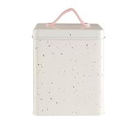 Large Storage Canister, Charming Ceramic Jar With Heart Motif And Airtight Lid, Ideal For Tea, Coffee, Premier Housewares White One Size