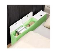 Large Storage Cubes，Bedside Caulking Long Storage Box，Closet Organizer With Doors, Modular Bookshelf Units, Toy Organizer, Seam Filling Stitching (Color : Green, Size : 108x19x37cm)