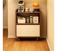 Large Storage Sideboard Buffet Cabinet, Modern Minimalist Console for Kitchen, Dining, Living Room, Farmhouse Style with Cabinet Door, Natural Finish, 90cm