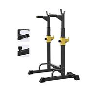 Large Strength Training Dumbbell Racks, Rack Sturdy Steel Squat Barbell Free BenchAdjustable Barbell Stand Squat Rack Multifunction Weightlifting Gym/