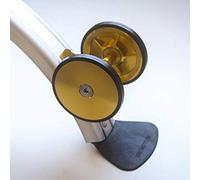 Large Stylish Double Mudguard Roller For BROMPTON Lightweight in GOLD