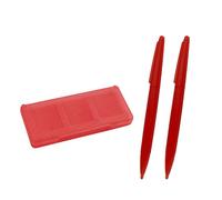 Large Stylus & Game Cartridge Case Set For Nintendo DS Family - Red | ZedLabz