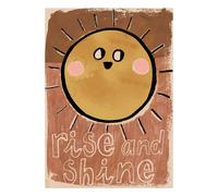 Large Sun Poster x Smallable Multicoloured 50x70
