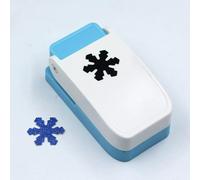 Large Super Embosser for Kids - Safe Plastic Educational Embossing Tool, DIY Craft Toy for Interaction, Suitable for Home Craft Activities (Snowflake)