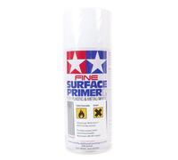 LARGE SUPER SURFACER PRIMER FOR PLASTIC & METAL - WHITE (180ML) #87044 TAMIYA