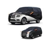 Large SUV Car Cover for Lincoln Navigator Long 1997-2025, 100% Waterproof All Weather, Heavy Duty Outdoor Full Exterior Covers Rain Sun Wind UV Protection.