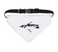 Large 'Swimming African Penguin' Dog/Cat/Pet Bandana (PD00065058)