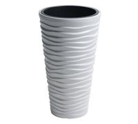 Large Tall Sand Effect Flower Plant Pot Indoor Outdoor Garden Patio Planters NEW