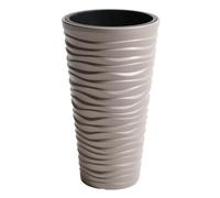 Large Tall Sand Effect Flower Plant Pot Indoor Outdoor Garden Patio Planters NEW