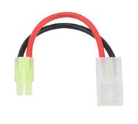 Large Tamiya Male To Mini Tamiya Female, Tamiya Male to Tamiya Female Cable, Tamiya To Female Tamiya Male Easy To Use for Outdoor Enthusiasts for Amateur (Miyako Ota to Miyako Ota)