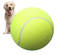 Large Tennis Balls - Pet Playground Interactive Doggy Toys | Large Pet Tennis Balls - Extra Big Playground Toys For Dogs & Cats | Super-Sized Bouncy Ball For Outdoor Sports & Backyard Fun | Tough Chew