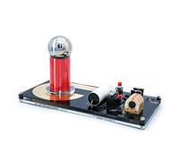 Large Tesla Coil, DIY Classic Spark Gap Tesla Coil Kits with 5cm Artificial Lightning Length, Inductive Arc Music Tesla Coil Experimental Teaching Toy, for Teaching Demonstration Experiment Display