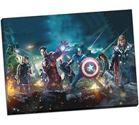 LARGE THE AVENGERS COMIC BOOK SUPERHERO FRAMED CANVAS PICTURE ART PRINT (30x40 Inches)