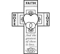 Large Thick Metal Wall Art,Family Faith Hope Love,Christian Metal Cross Decor,Wedding Anniversary Cross,Wall Crosses With Bible Verse,Faith Wall Decor,for Living Room,Office,bedroom,Entryway,Ready