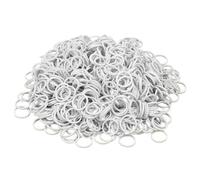 Large &Thick Rubber Band, 100pcs Stretchable Sturdy Rubber Rings, Dia 15-60mm White Elastic Bands, Hair(25x1.5mm)