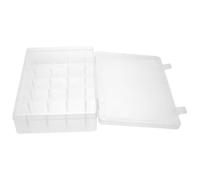 Large Thread Organizer Box with 24 Spool Slots Plastic Sewing Thread Container for Home Use Versatile Sewing Storage Solution