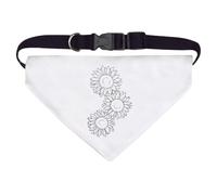 Large 'Three Sunflowers' Dog/Cat/Pet Bandana (PD00065054)