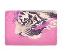Large Tigers Hot Pink Extra Large Resuable Potty Training Pee Pad Soft Absorbent Diaper Changing Mat Breathable Travel Mattress for Children Adults Pets 52" L x 34" W