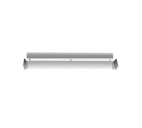 Large Tile Trowel,Notched Trowel Mortar Comb 60cm(2ft)-90cm(3ft) Stainless Steel Large Square Notched Trowel For Fast And Equal Application Of Adhesive On The Floor(Gray1,2FT/60CM)