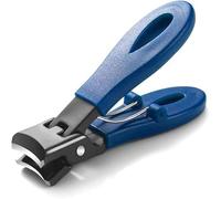 Large Toenail Clippers with Wide Opening, Wide Mouth Nail Clipper Extra-Wide Jaw Open Nail Clipper Unisex (Blue)